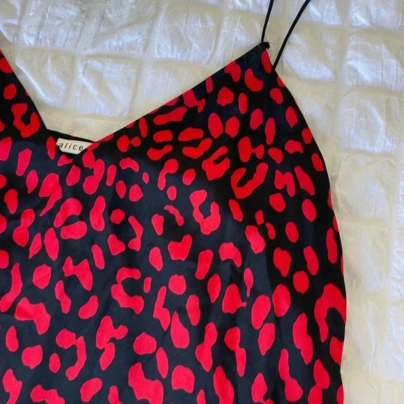 Alice + Olivia Contessa leopard silk camisole - Picture 3 of 7